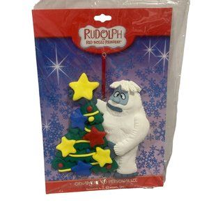 Rudolph The Rednose Reindeer Abominable Snowman Ornament